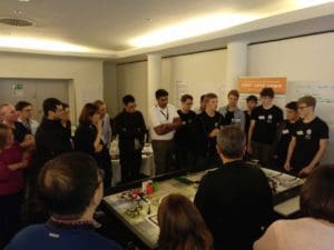 Robotik-AG zu Gast bei "Hands On Technology"