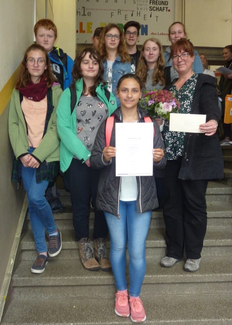 Lateinschüler/innen der Klasse 7 gewinnen dritten Preis im Bundeswettbewerb Fremdsprachen