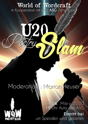 U20 Poetry Slam am 6.März!