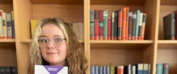 Vorlesewettbewerb 2021 – Marysol Moseley hat es bis in den Landesentscheid geschafft